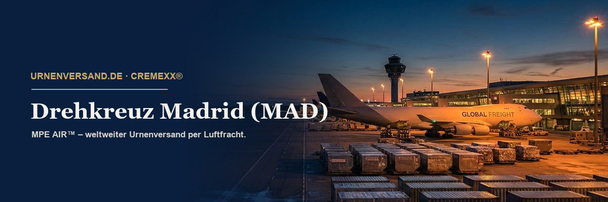 MPE AIR Luftfracht - Drehkreuz Madrid MAD