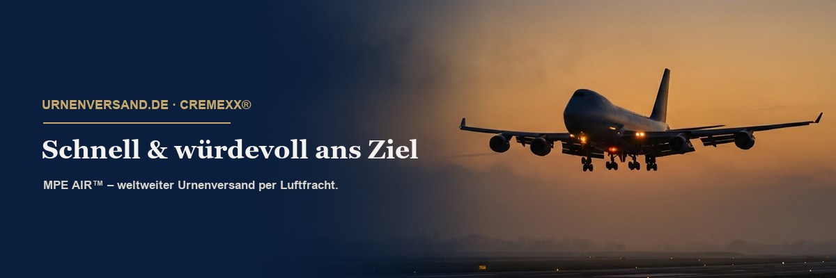 MPE AIR Luftfracht - schnell und wuerdevoll ans Ziel