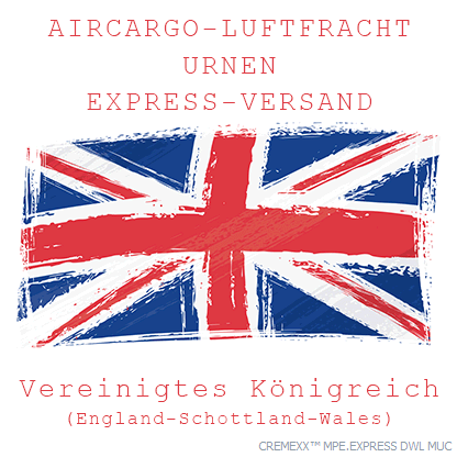 Urnenüberführung UK