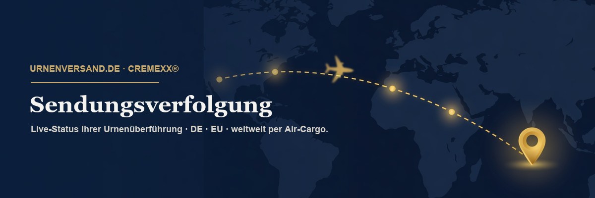 Sendungsverfolgung f&uuml;r den Urnenversand &ndash; Status der Urnen&uuml;berf&uuml;hrung live verfolgen