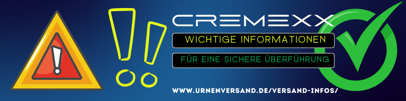 Wichtige Informationen zum Urnenversand  Unterlagen, Verpackung und Transportbedingungen